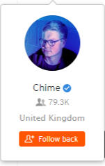 infamous Chime follow